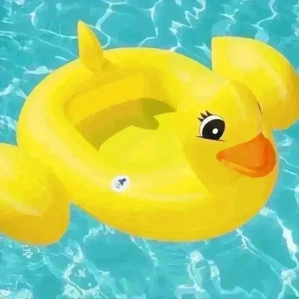 Bestway H2O Go! Funspeakers Interactive Duck Baby Pool Floaty Raft Boat New